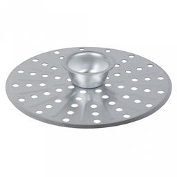 Манты-казан (мантоварка) алюминиевая 6л, д26см, h29,5см, s1-1,5мм, 4 диска, матовый, металлическая крышка (Россия)