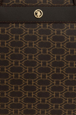 U. S. Polo Assn Женская коричневая сумка - U.s. polo assn фото 5