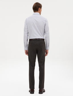 Kahverengi Slim Fit Kuma_ Pantolon - Pierre cardin фото 10