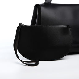 Сумка-мессенджер на магните, цвет чёрный - Simaland фото 5