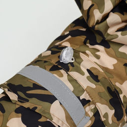 Комбинезон для собак, демисезонный с подкладом, размер XL (ДС 36, Ог 52 см), камуфляжный - Simaland фото 9