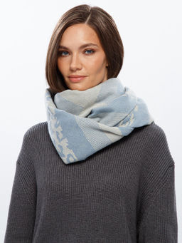 Палантин жен. шерсть+хл+акр 70х180 LG72-991-11