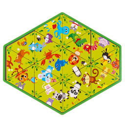 Головоломка «Животные зоопарка», пасьянс