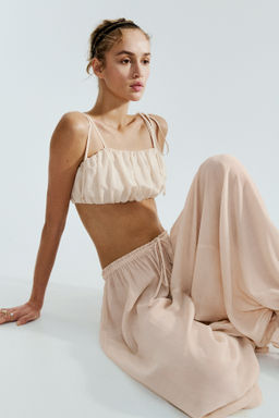 Pantal?n globo con cord?n de ajuste - H&m фото 3