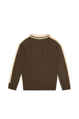 Erkek _ocuk Ye_il Polo Yaka Kazak - U.s. polo assn фото 2
