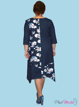 Платье Модель №1 размеры 52-62 - Plusmoda фото 3