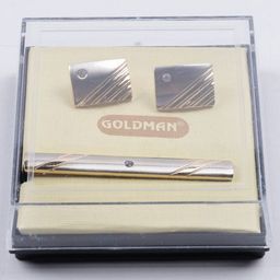 Запонки и зажим 
 1.03-011-010