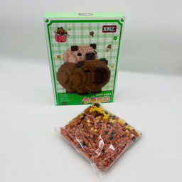 Конструктор XINZ из миниблоков - Мама Капибара 1449 дет. (арт. 5098)