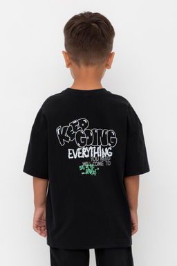 КР 302741-1/черный к562 фуфайка (футболка) для мал - Crockid фото 5