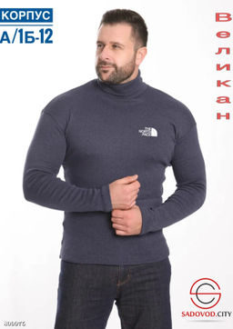 Водолазка для мужчин с начесом