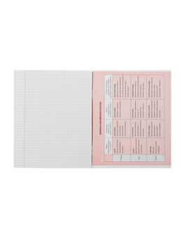 Цена за 10 шт. Тетрадь предметная, 48 листов в клетку Calligrata Неон. Английский язык  фото 6