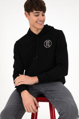 Мужской черный свитшот Неожиданная скидка в корзине - U.s. polo assn фото 5