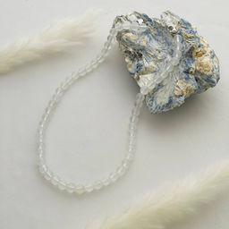 Бусы из Лунного камня 43 см +