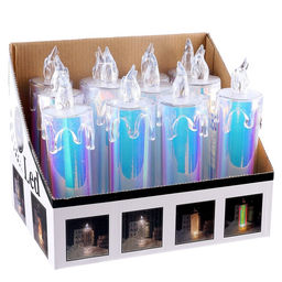 Цена за 12 шт. Свеча светодиодная «Мерцание», 17.5 см