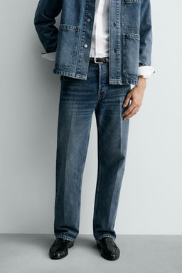 STRAIGHT-LEG JEANS LIMITED EDITION - Zara фото 23