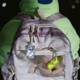 Цена за 6 шт. Светоотражающий элемент «Кошечка», двусторонний, 5.5×3.7 см, МИКС