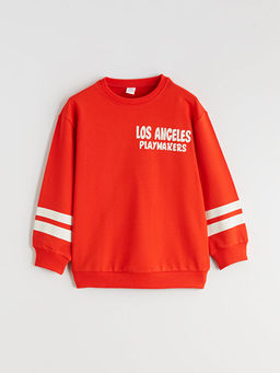 Los Angeles Bask?l? Erkek ?ocuk Sweatshirt