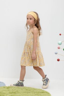 Сарафан Crockid светлая мимоза трикотаж  фото 3