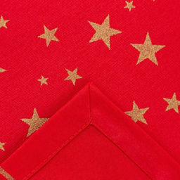 Скатерть новогодняя «Этель» Gold stars 149×220+/- 3 см, 100% хлопок, 190 г/м²