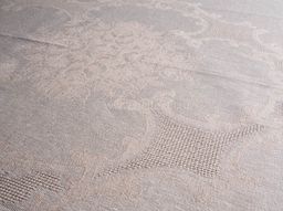 05с28 ЯК Скатерть 150*150 Подарочная цв.серый/бежевый - Текс-дизайн фото 3