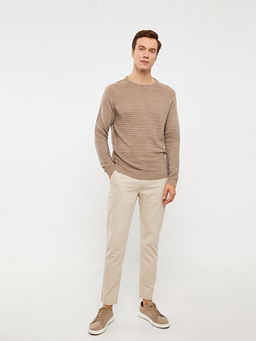 Bisiklet Yaka Erkek Triko Kazak