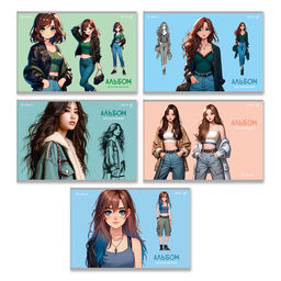 Светоч А256 Альбом для рисования 100 г/м2 A4 29.5 х 20.2 см 32 л. на скобе 5 шт. 01703 Лесные истории  фото 12