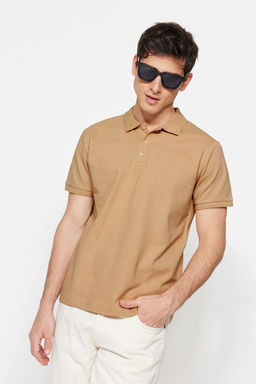 TRENDYOL MAN Beyaz Slim/Dar Kesim Yakas? Cizgili Basic %100 Pamuklu Polo Yaka T-shirt TMNSS20PO0009 - Trendyolmilla фото 50