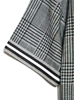 CONTE Ультрамодное платье A-силуэта в клетку LPL 893 grey check grey check