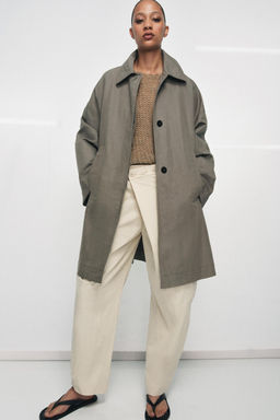 TRENCH OVERSIZE ZW COLLECTION / Gris-Granate