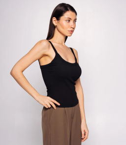 Топ #КТ6607 (4), чёрный