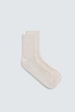 RIBBED SHORT SOCKS - Zara фото 4