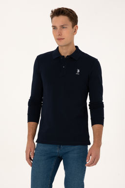 Erkek Lacivert Basic Sweatshirt - U.s. polo assn фото 17