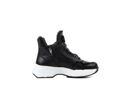 Ботинки 350.2021w.black /шерсть