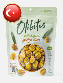 Оливки Olibites без косточки, гриль, 170 г