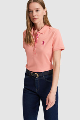 Kad_n Somon Polo Yaka Basic Ti__rt