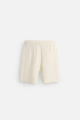 TEXTURED RELAXED FIT BERMUDA SHORTS - Zara фото 8