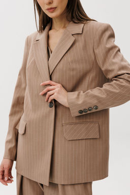 Костюм Fantazia Mod 5220-Р пудрово-бежевый  фото 4