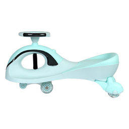 Толокар COMIRON QT-8098/светящиеся полиуретановые колеса 90 мм/ Голубой/уп4 - Галеонтрейд фото 8