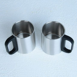 Подарочный набор «Листья»: термос 500 мл, кружка 2 шт х 170 мл