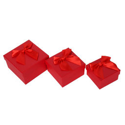 Коробка подарочная Прямоугольная набор 3 штуки / 1313 /уп 96/ - Галеонтрейд фото 3