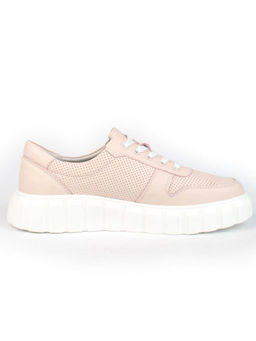 05-PDA97-2 PINK Кроссовки женские (натуральная кожа) - Фабричный китай фото 11