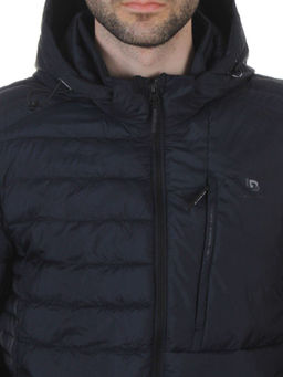 88045 DK. BLUE Куртка мужская демисезонная (100 гр. холлофайбер)