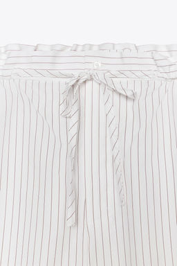 STRIPED PYJAMA TROUSERS - Zara фото 6