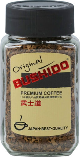 Кофе BUSHIDO. Original 50 гр. ШВЕЙЦАРИЯ