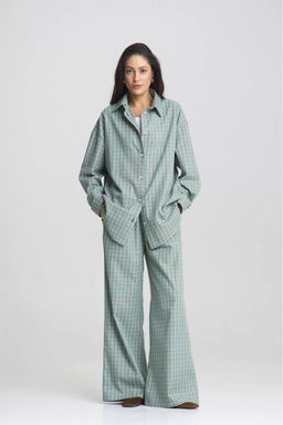 Костюм Summer в клетку Turquoise