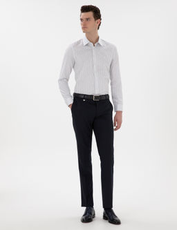 Lacivert Slim Fit Kuma_ Pantolon - Pierre cardin фото 3