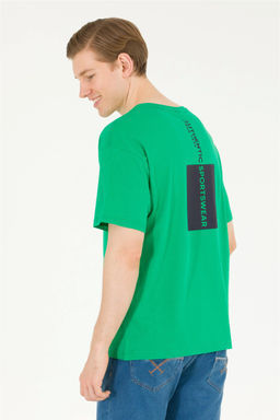 Мужская футболка Apple Green Comfort с круглым вырезом Неожиданная скидка в корзине - U.s. polo assn фото 6