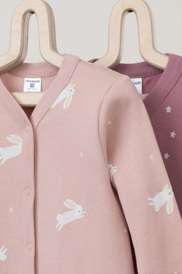 Crockid _ К 6025-2уп/цветочные снежинки,зайчики комбинезон (слип) яс  фото 3