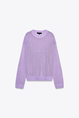 STRAIGHT PLAIN KNIT SWEATER - Zara фото 2