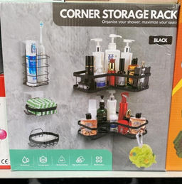 Набор 5в1 для ванной настенная угловая, без сверления, в коробке - Family фото 2